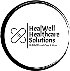 HealWell Logo Black Nobg